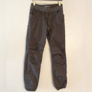 Prana elastic waist gray pants - sz S